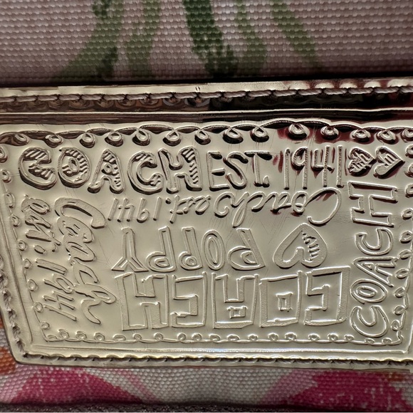 Coach Multicolor Signature Tote Bag Poppy - Picture 12 of 14